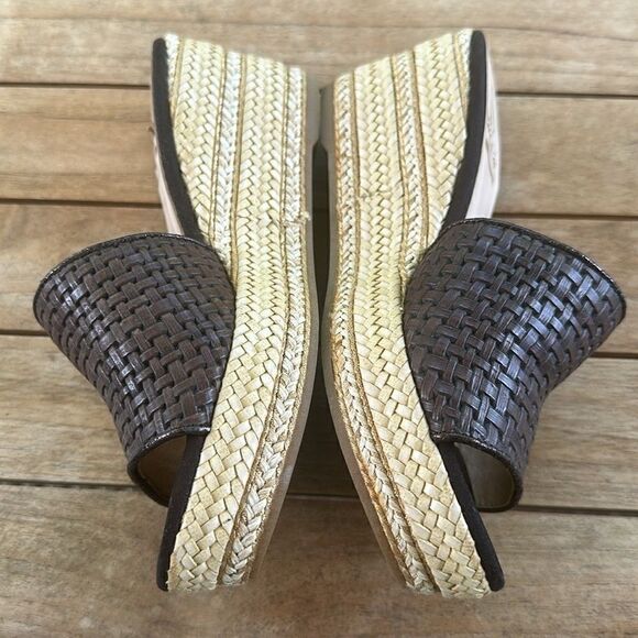 Kanna Wedge Leather Slide Samdals 36=5.5 - Picture 2 of 9